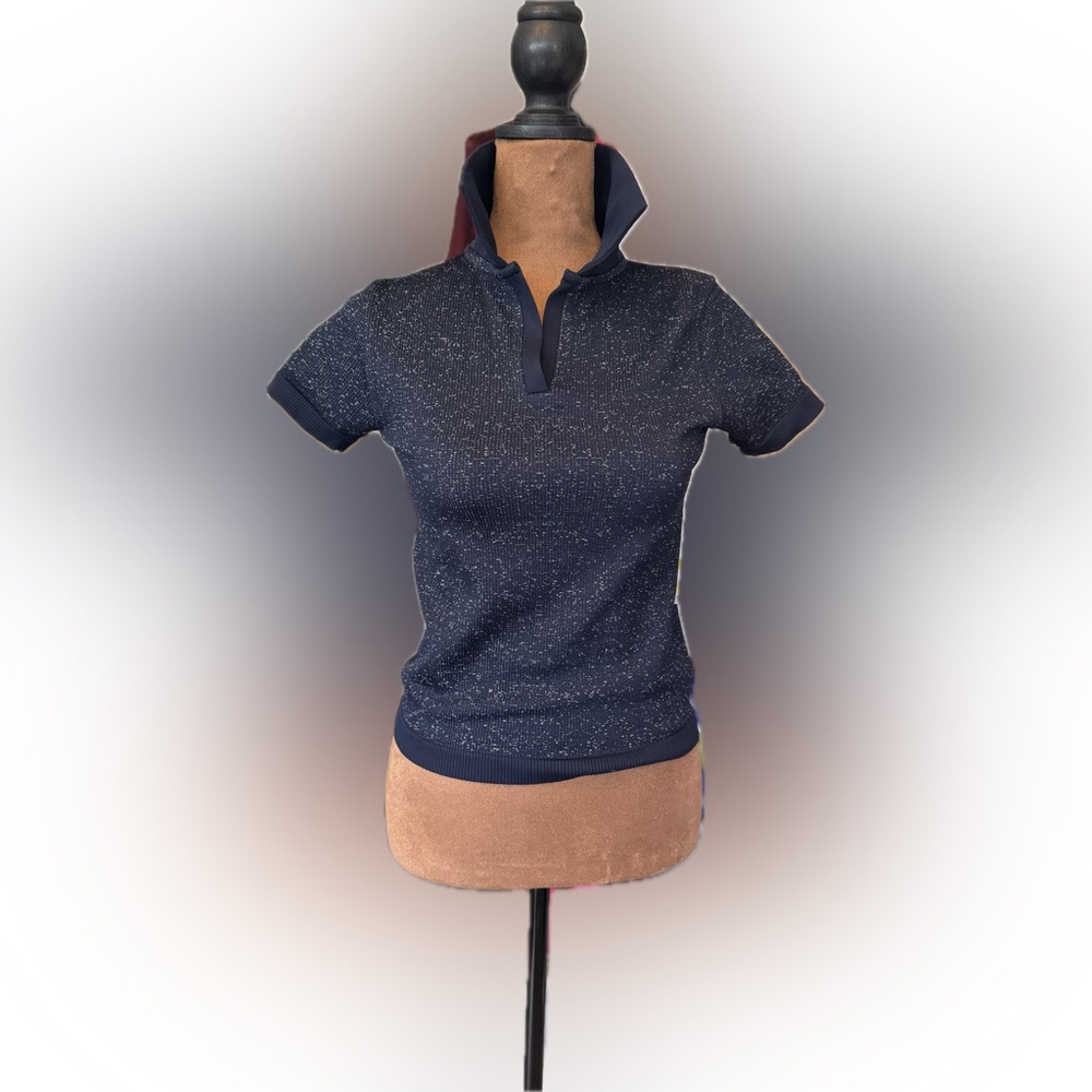 Zella Seamless Polo Top NWT